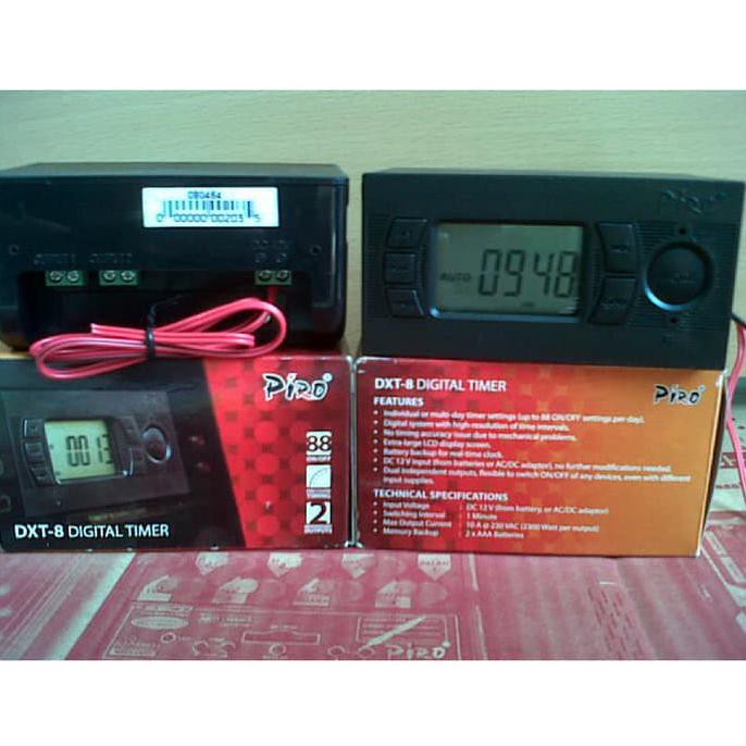 TIMER DIGITAL PIRO DXT 8 ( BUAT AMPLI WALET PIRO )