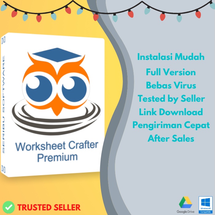 Jual Worksheet Crafter Premium Edition Update Terbaru Shopee Indonesia