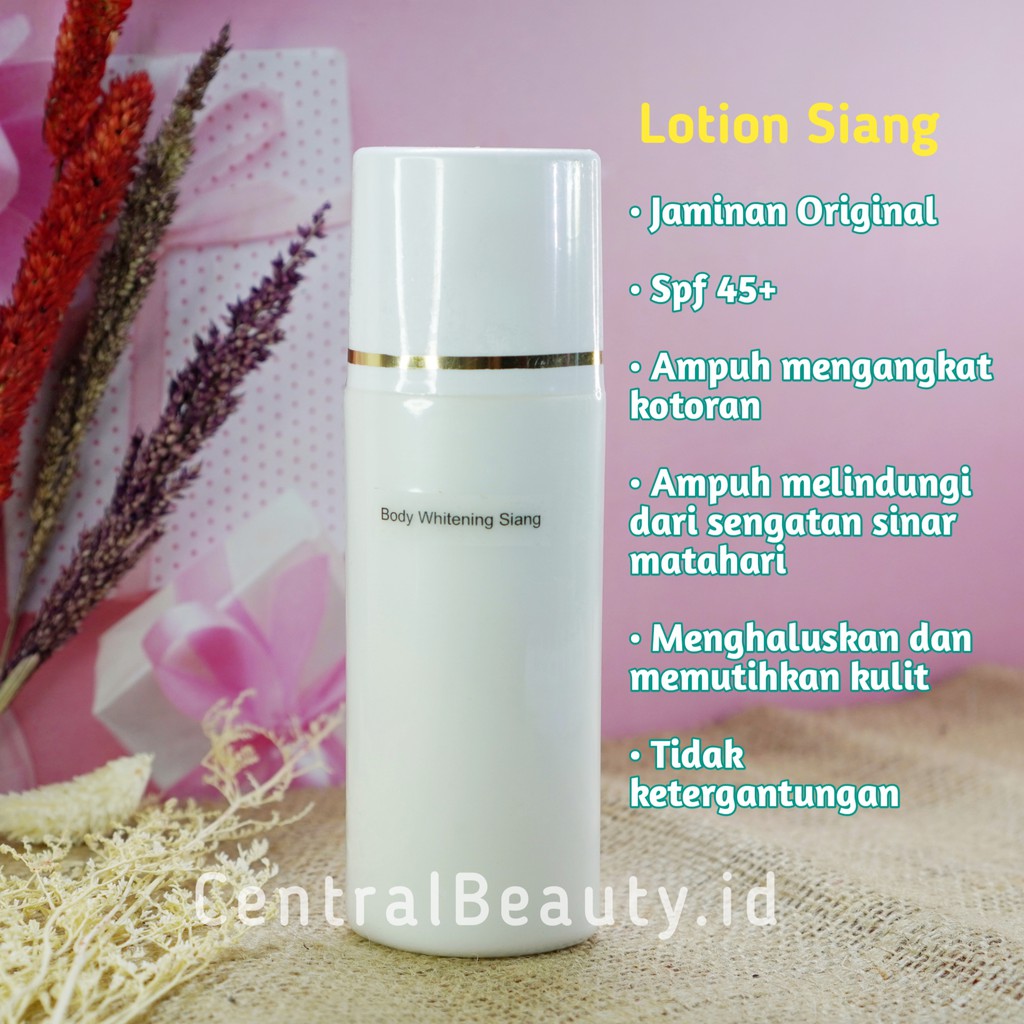 [ORIGINAL] HB SIANG SUPER ANGGUR spf 45+ body whitening lotion handbody pemutih badan / tubuh