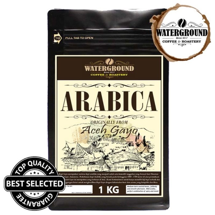 

NEW Kopi Arabika Aceh Gayo Natural 1 KG Mantap Specialty Arabica Coffee - BIJI