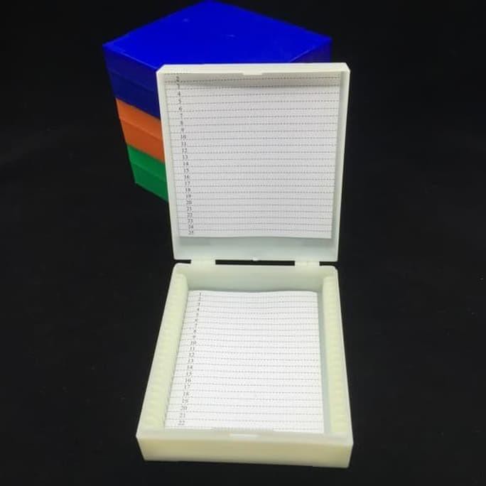 Best Seller] Slide Box Kotak Preparat Isi 25 Kotak Objek Glass