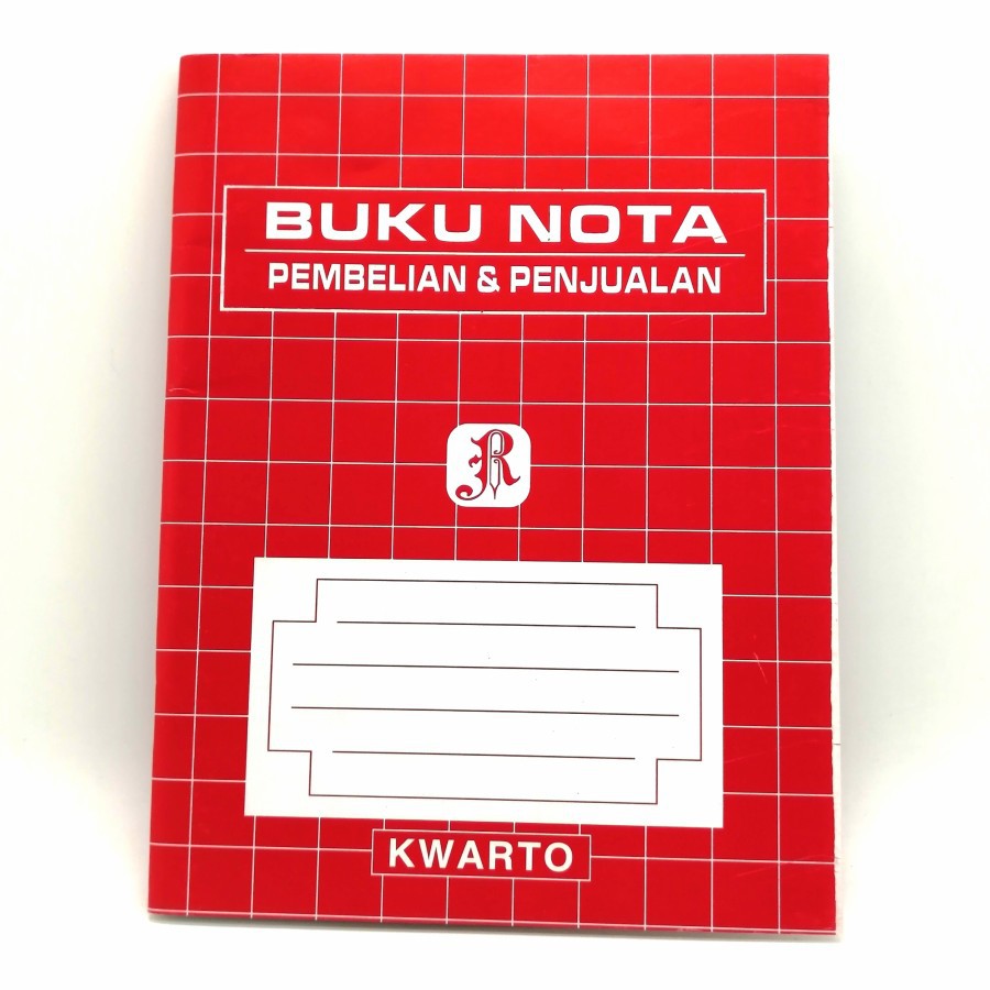 

Buku Kwarto Nota Pembelian & Penjualan
