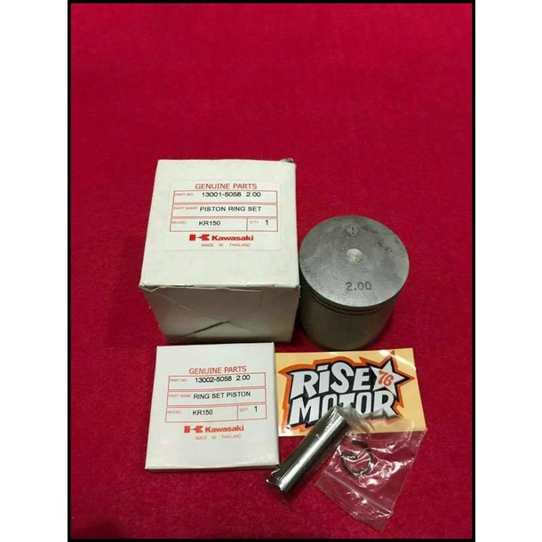 Piston Kit Ninja 150 Size 200 Uk 61 Pen 15