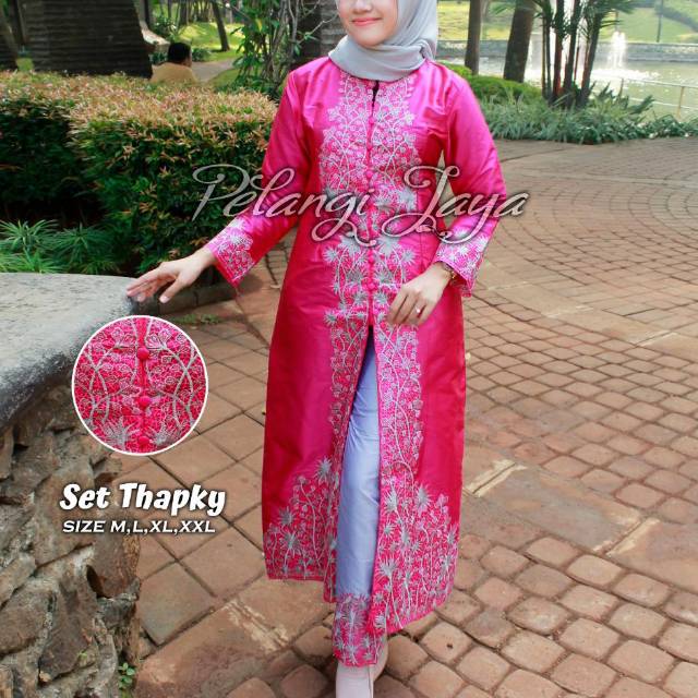 Set kebaya thapki original Pelangi Jaya