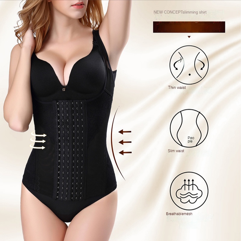 Body Shaper Korset Pelangsing Perut wanita Import Real Pict Korset Vesh Shape Up