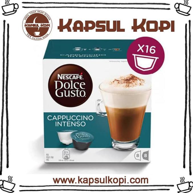 

PROMO Cappuccino Intenso KapsulKopi Nescafe Dolce Gusto Kopi Impor NDG