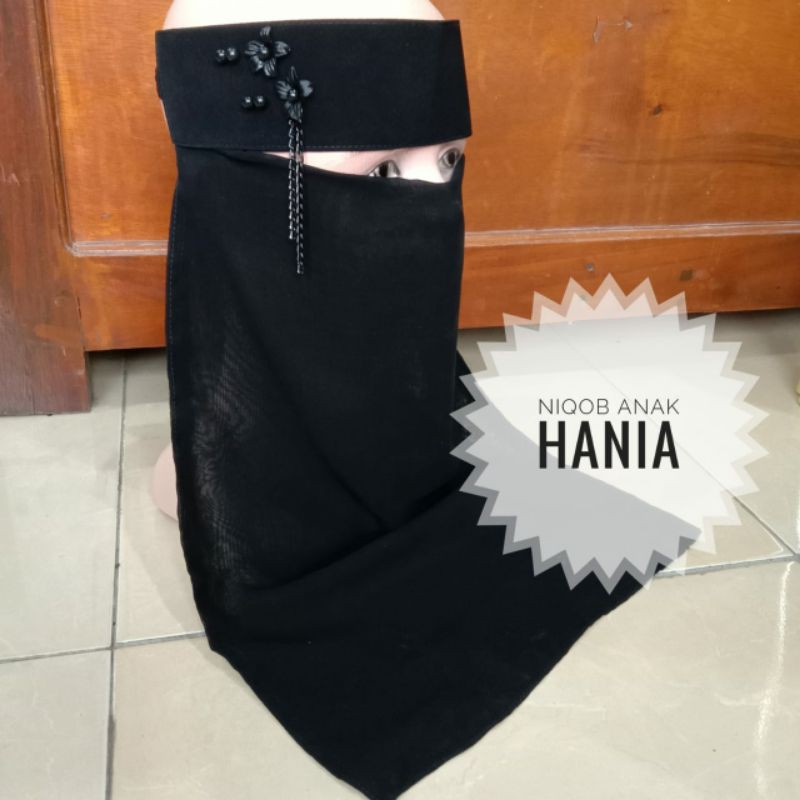 Niqob Anak Hania / Niqob Dewasa Hania / Niqob Couple ibu dan anak Hania / Niqob Couple Mom and Kids