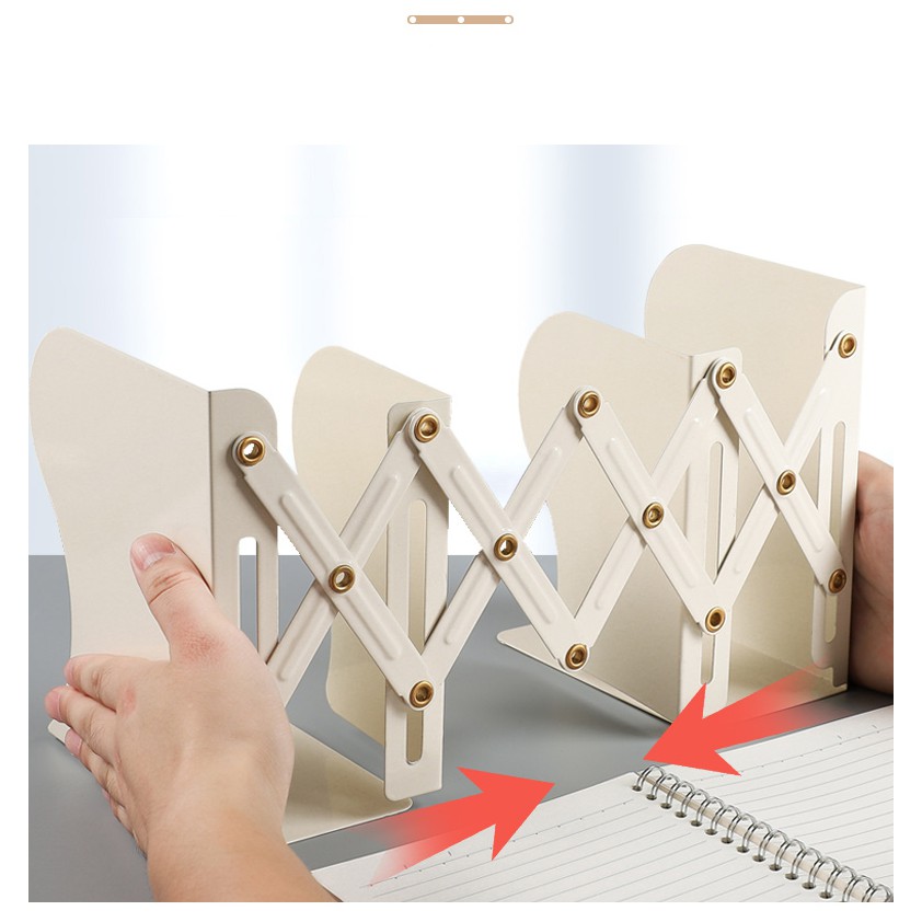 Triple W Adjustable Holder Book Stand Organizer Tempat Meja Buku Lipat