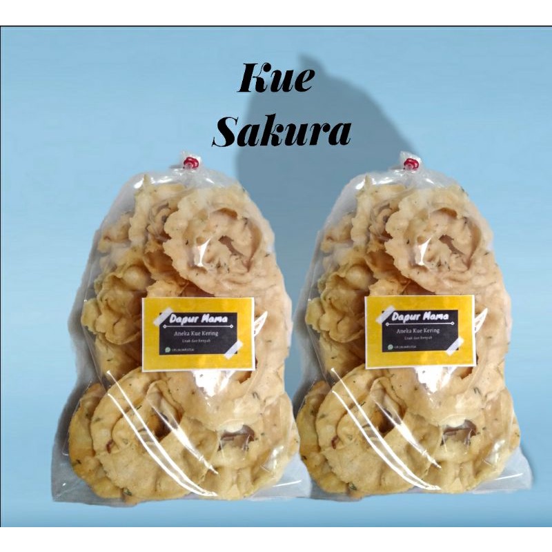 

Kue Sakura/Kue Bunga Durian Cemilan Khas Minang