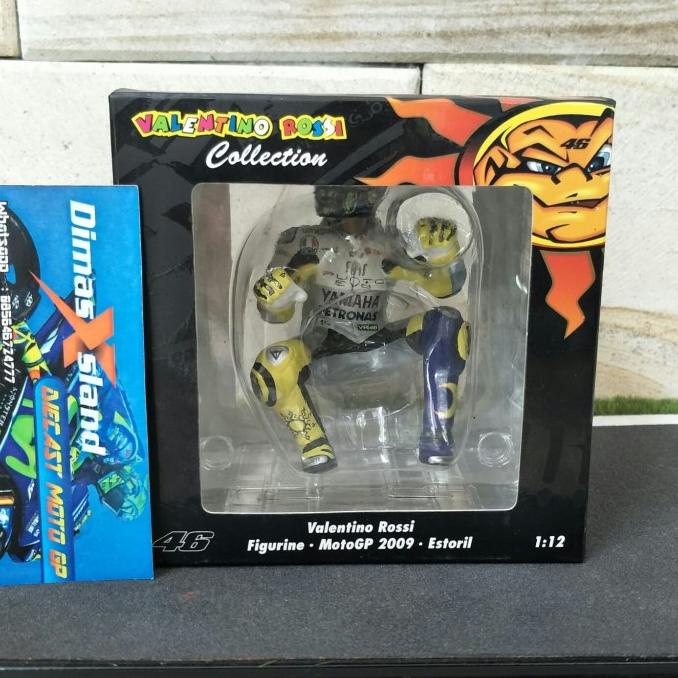hanya disini] Figure Minichamps Valentino Rossi Estoril Tahun 2009 Skala 1:12