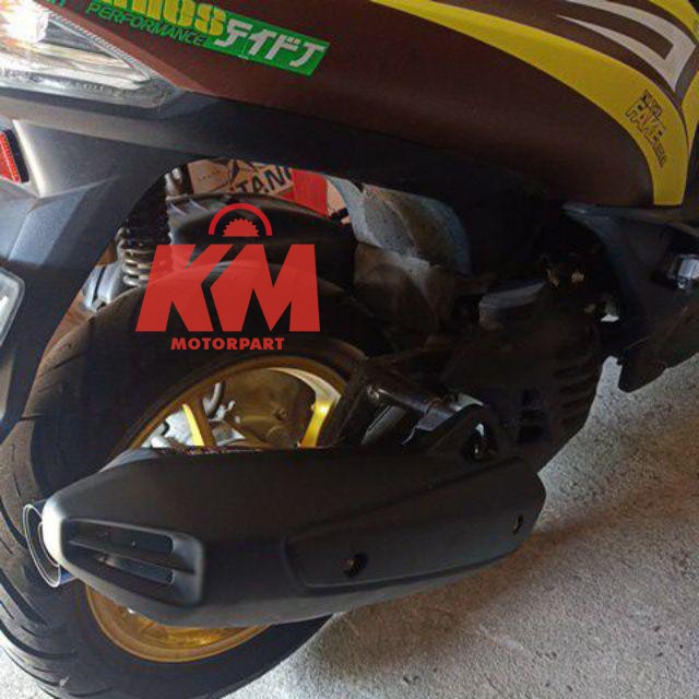 Tutup Cover Pelindung Knalpot Motor Yamaha N MAX NMAX Lama 2015 2016 2017 2018 2019 STANDARD