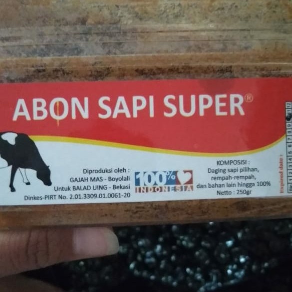 Abon Sapi Asli Daging Sapi 100% - Abon Sapi Super Original