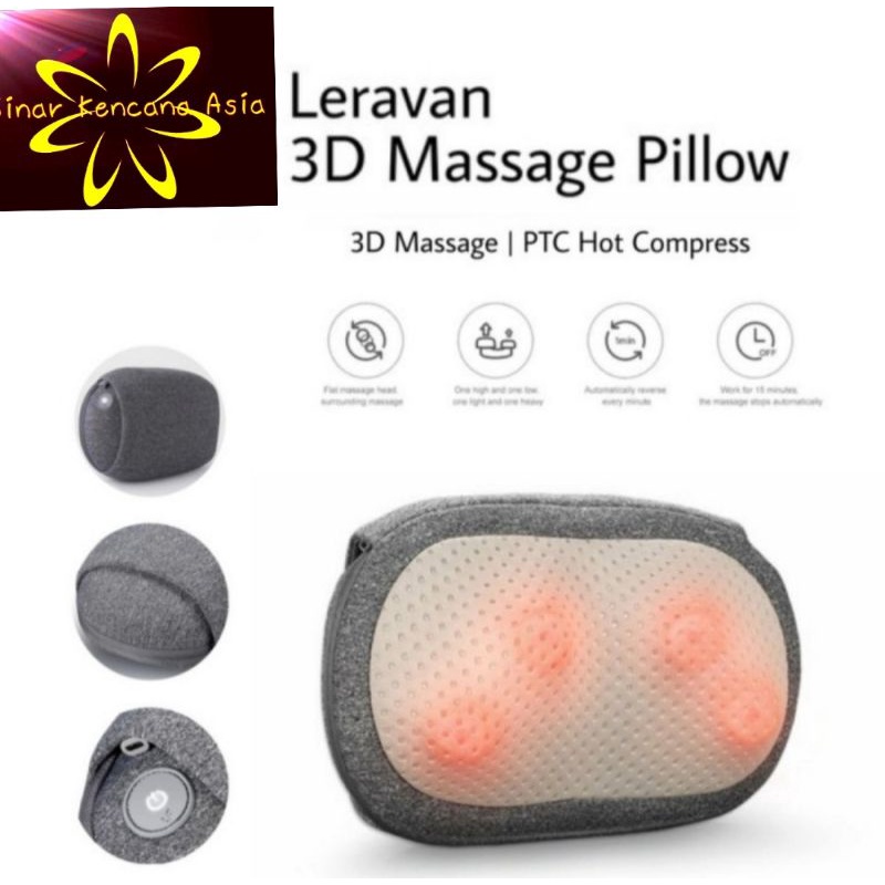 LEFAN LF 3D Massage YK006-Leravan Alat Pijat Leher Multi