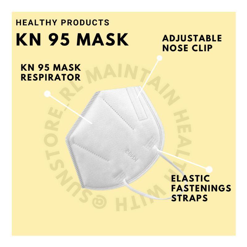 KN 95 MASK - MASKER KN 95 ECER / 10 PCS PER BOX