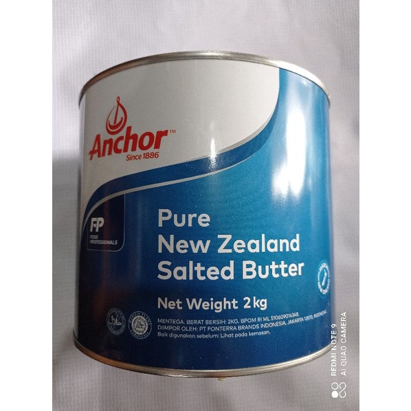Anchor salted butter 2 kg