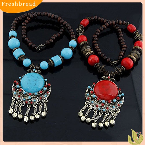 [TERLARIS]Women Vintage Bohemia Style Pendant Long Chain Sweater Necklace Jewelry Charm