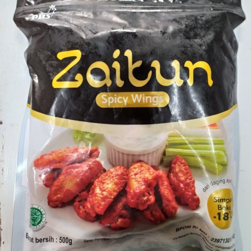 

Zaitun Spicy Wing 500 gram