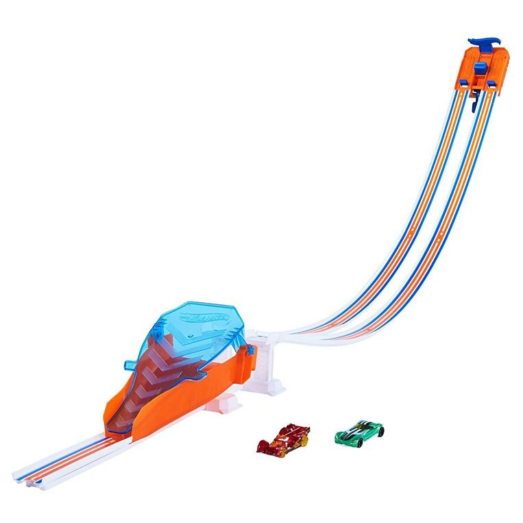 Hot Wheels DROP Race Jump Hotwheels City Track Builder Diecast