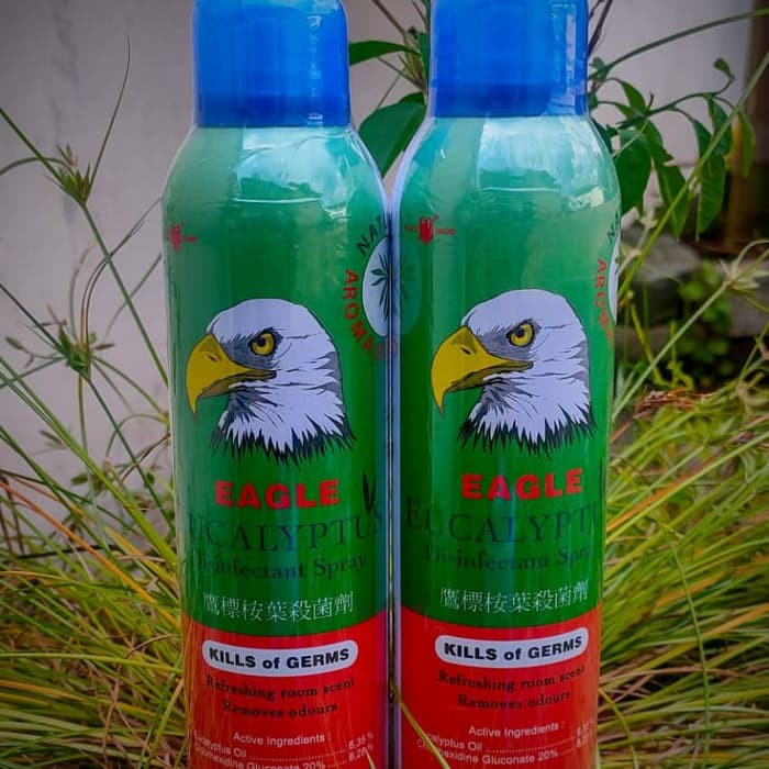 EAGLE EUCALYPTUS DISINFECTANT SPRAY 280ml PEMBUNUH KUMAN