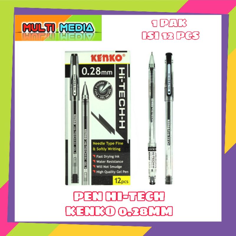 

PULPEN HITECH KENKO/ PEN HI-TECH H KENKO 0.28mm