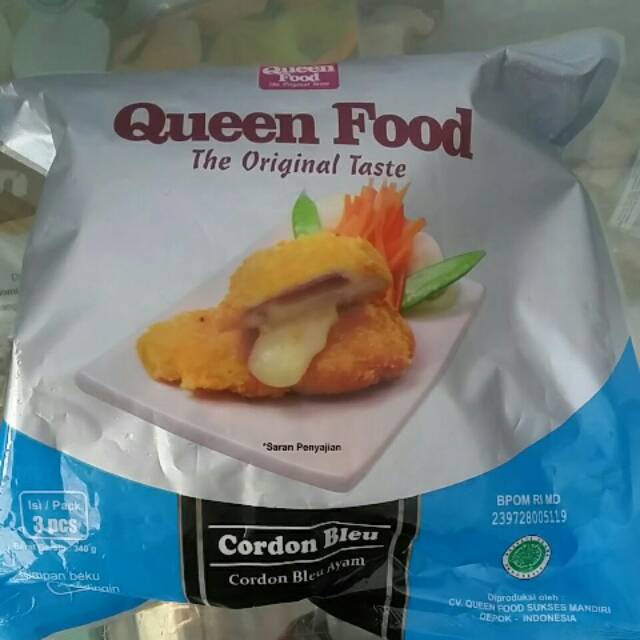 

Cordon bleu /cordon bleu ayam/queen food/cordon bleu 340gr