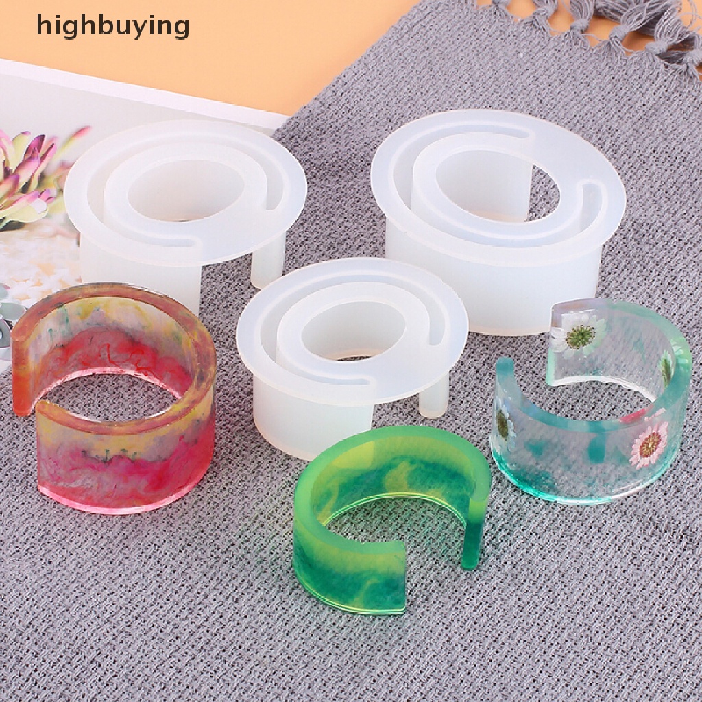 Hbid Cetakan Gelang Resin Bahan Silikon Untuk Membuat Perhiasan