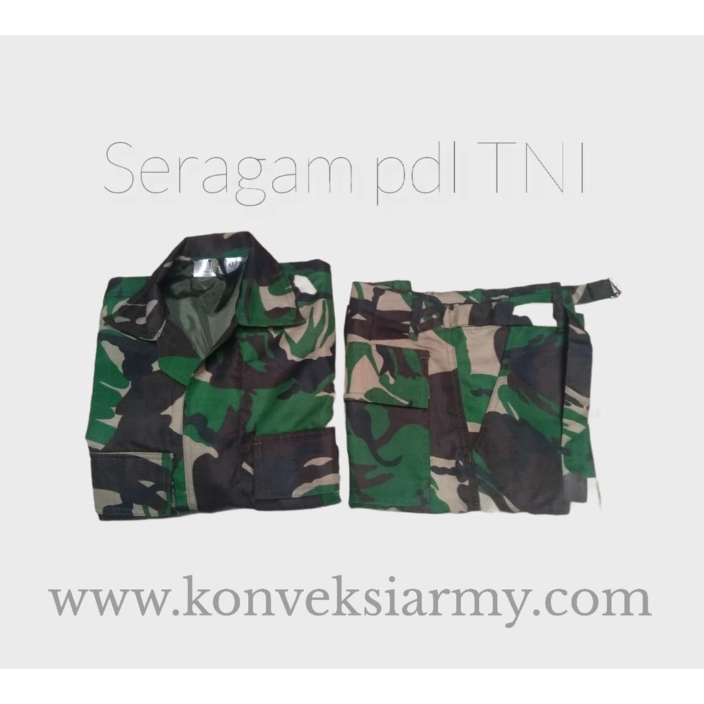 Jual Seragam Pdl Tni Loreng Malvinas Shopee Indonesia