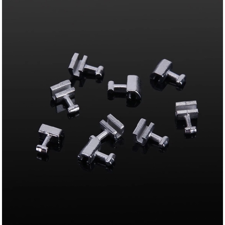 BEHELLDENTAL DENTAL SLIDING CRIMPABLE HOOK ORTHO SHORT LONG - Crimpables Hook Antena Kecil Orthodontic 2mm 3mm - Orthodontics Behel Bracket Braces Kawat Gigi Original ANTI KARAT