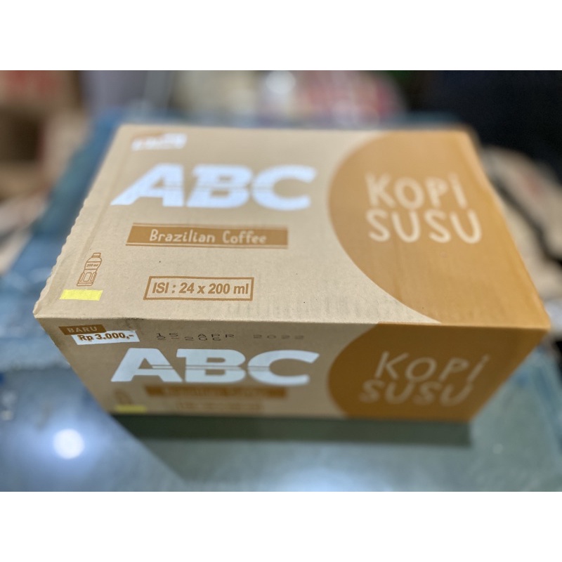 

kopi ABC botol 200 ML / dus / 24 botol