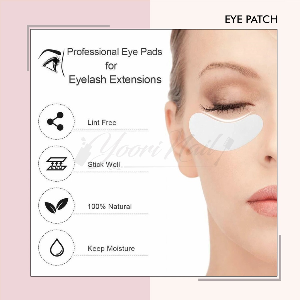 2pcs eye patch eyelash eyepatch eyelash extension bulumata eyepad