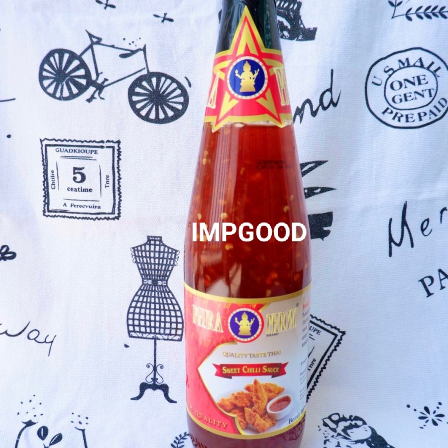 

PHRA PHROM THAI SAUCE / SWEET CHILI SAUCE / CHICKEN DIPPING SAUCE 700G