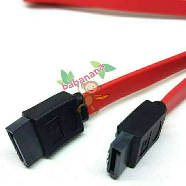 Kabel Sata Data 3 III 6Gbps Klip Besi Straight Lurus