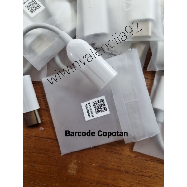 Xiaomi Converter USB Type C To Headseat Earphone Audio Colokan Jack Adapter Type C ke 3.5mm Sambungan Headset/konferter Handset-Handseat USB Sambung an Headset