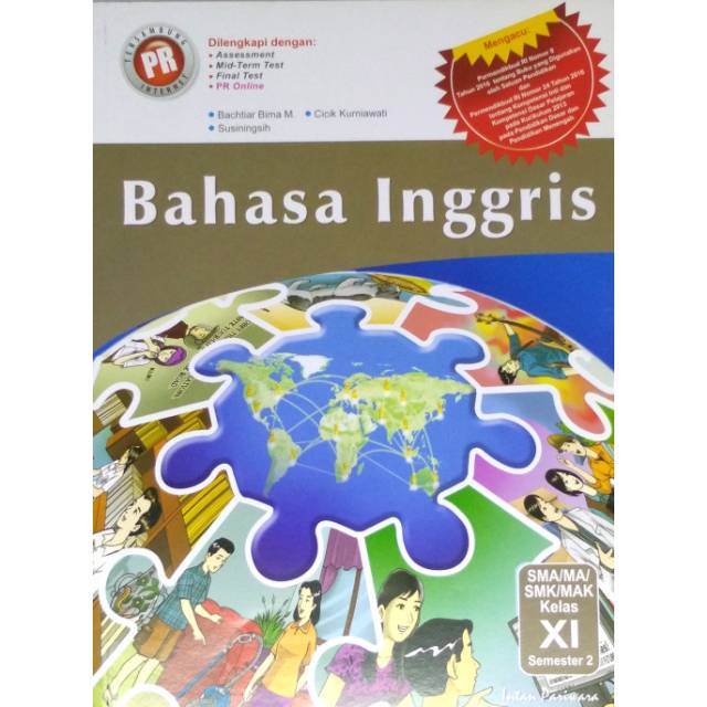 Pr Bahasa Inggris Xi B Intan Pariwara