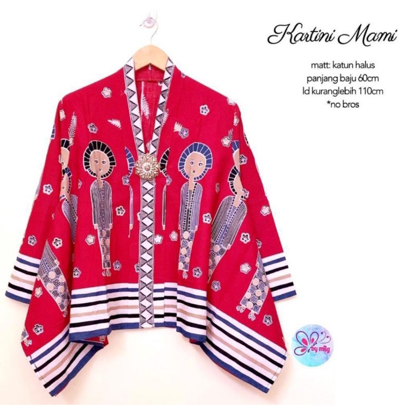 BLUS BATIK SOLO KARTINI MBOK JAMU