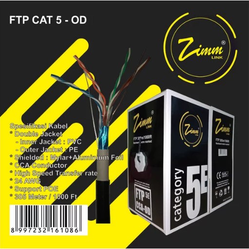 Kabel FTP CAT5 Outdoor ZimmLink