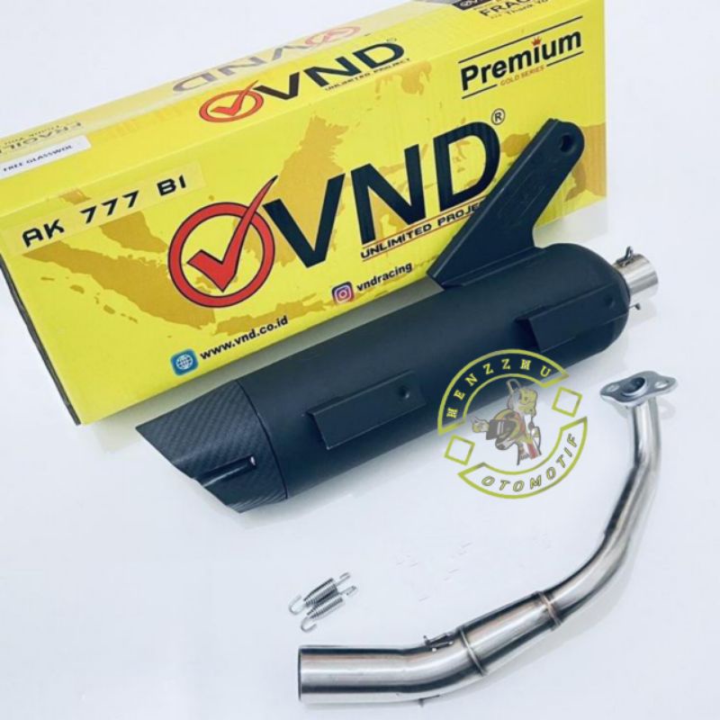KNALPOT HONDA BEAT/BEAT FI/SCOPPY VND /KNALPOT STANDAR RACING VND BEAT FI/SCOPPY ORIGINAL VND