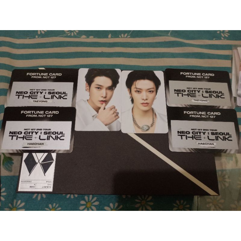 wts unsealed md the link fortune card doyoung yuta