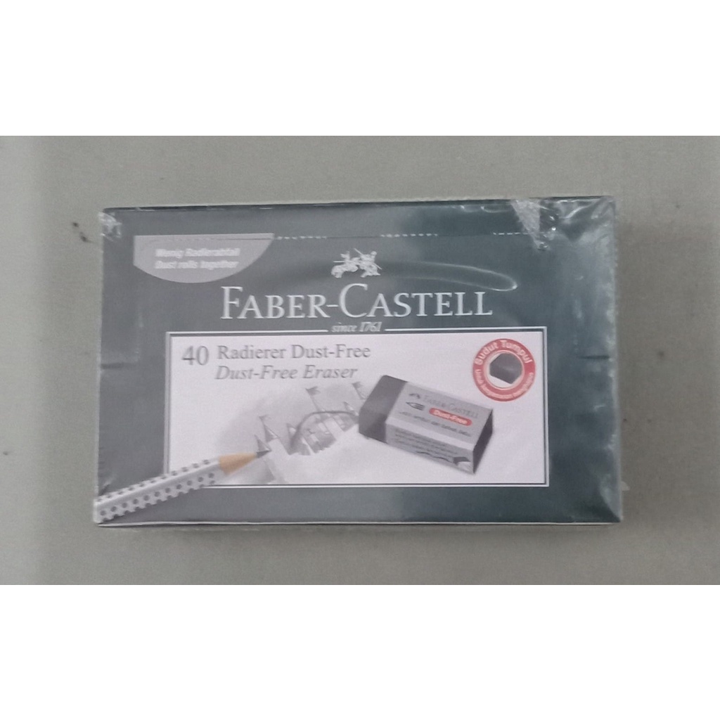 Penghapus Pensil Kecil Faber Castell isi 40