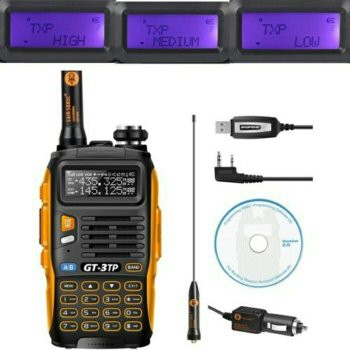 PROMO RADIO HT HANDY TALKY BOPENG GT-3MARK 111 8WHAT DUAL BAND WATERFROF+ HENSEAD  MURAH