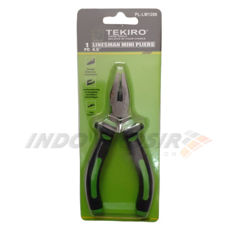 TEKIRO Tang Kombinasi 4.5 inch Linesman Mini Pliers 4.5&quot; Jetjo Murah