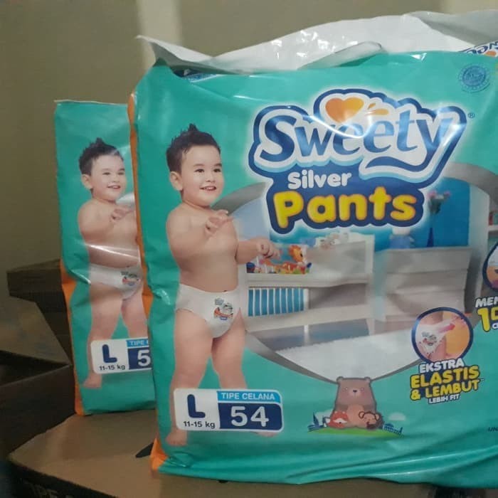 Promo silahkan Pampers Sweety Silver Pants M60L54 - L54