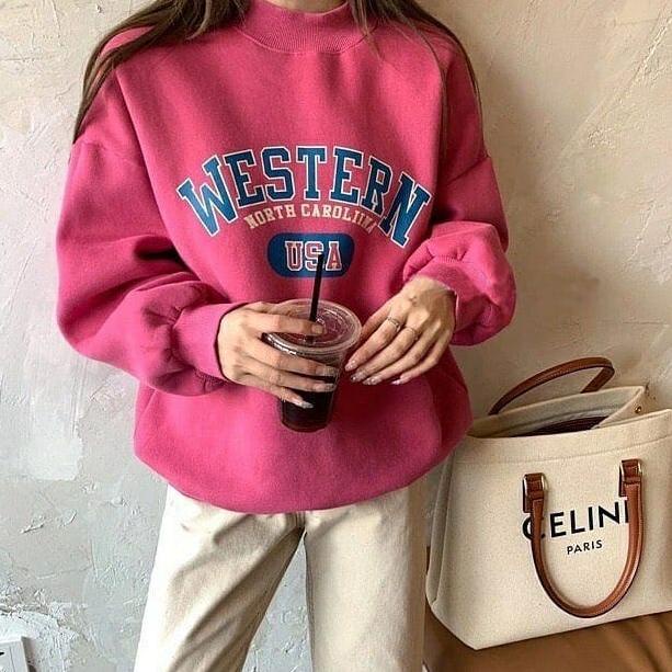 "Smn31au22ᴴ" WESTERN USA Sweatshirt Sweater Sweeter Sweter Switer Switter Suiter Sweteer Crewneck Ho