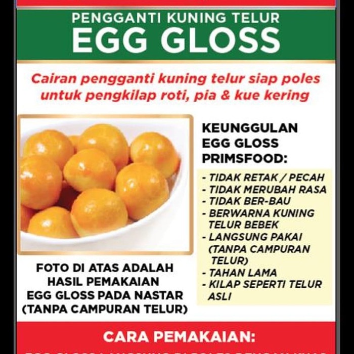 

KUE-PENGHIAS-ALAT- EGG GLOSS PRIMSFOOD -ALAT-PENGHIAS-KUE.