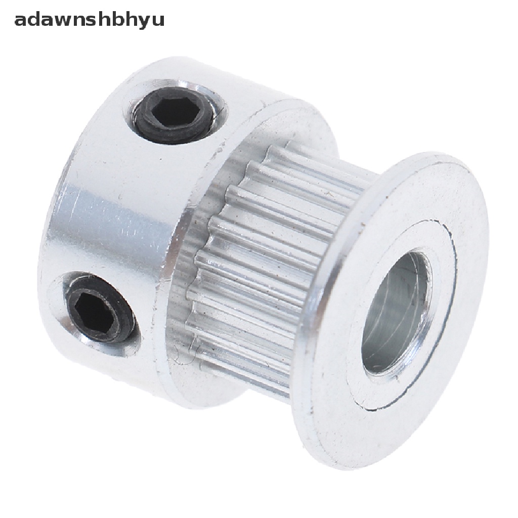 Adawnshbhyu 2Pcs 16T /20T GT2 Timing Pulley 5/6.35 /8mm Bore Untuk Belt Reprap 3D Printer Ppart