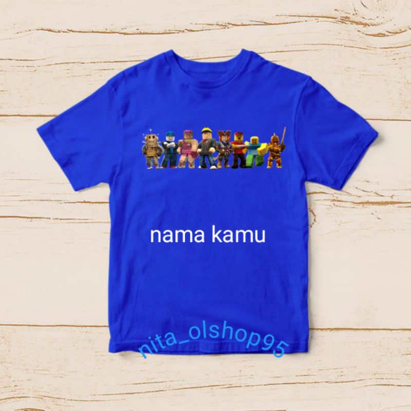 baju roblox Minecraft minicraft / baju anak karakter