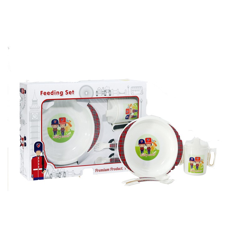 BABY SCOTS FEEDING SET PERALATAN MAKAN BAYI FS 04