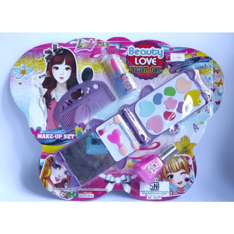 Mainan Make Up Anak | Set Make Up Anak | Set Make Up Butterfly