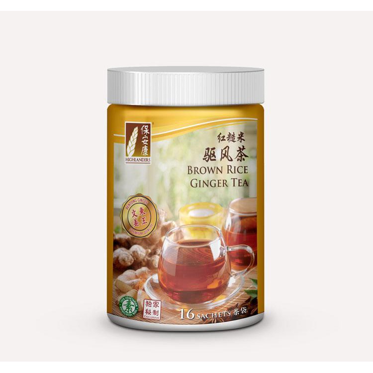 

Highlanders Brown Rice Tea 16s - Bentong Ginger