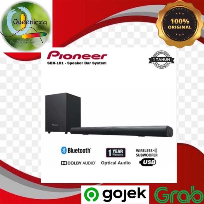 Pioneer Soundbar  SBX-101 / SBX101 with Wireless Subwoofer